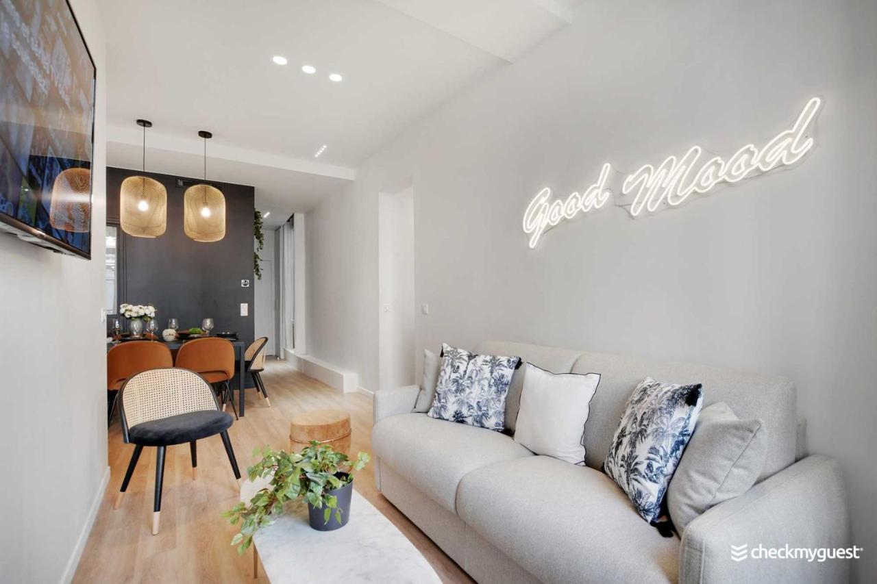 Charming Apartment - 3Br-8P - Le Marais Paris Bagian luar foto