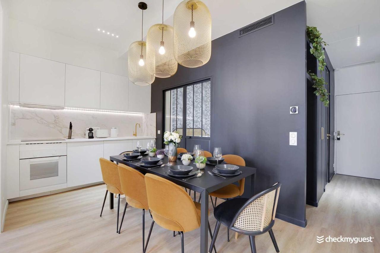 Charming Apartment - 3Br-8P - Le Marais Paris Bagian luar foto